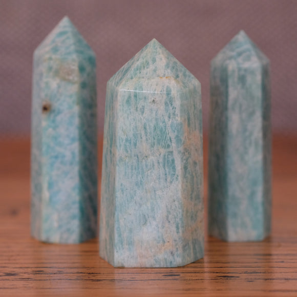 Amazonite Crystal Tower