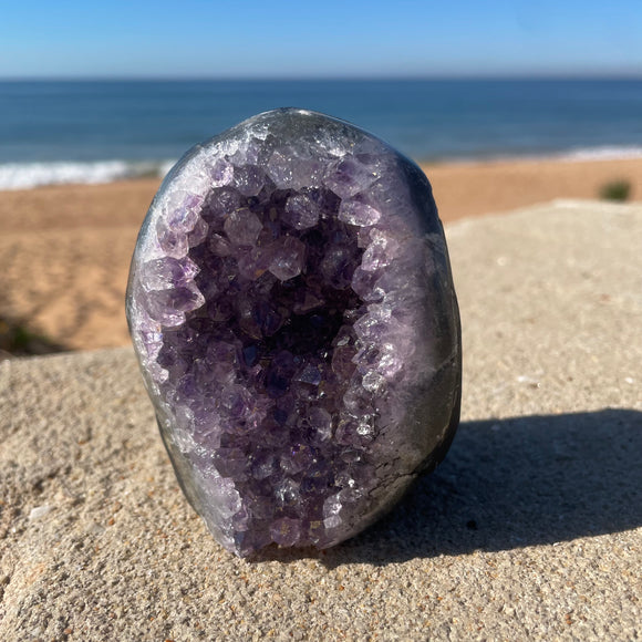 Amethyst Crystal Cluster Geode