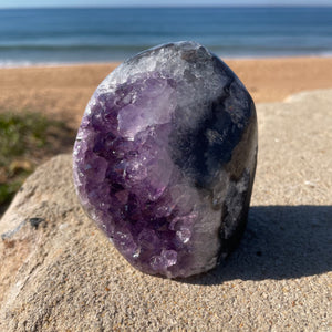 Amethyst Crystal Cluster Geode