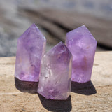 Amethyst Crystal Polished Point Tower