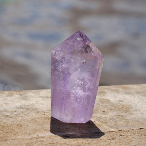 Amethyst Crystal Polished Point Tower