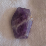 Amethyst Faceted Crystal Tumbled Stone