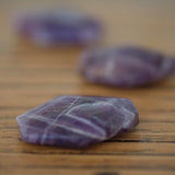 Amethyst Faceted Crystal Tumbled Stone