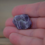 Amethyst Faceted Crystal Tumbled Stone