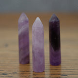 Amethyst Mini Slim Crystal Tower