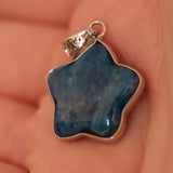 Apatite Crystal Star Pendant