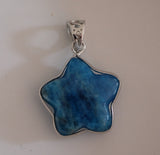 Apatite Crystal Star Pendant