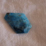 Apatite Faceted Crystal Tumbled Stone