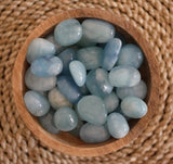 Aquamarine Crystal Tumbled Stone