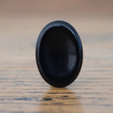 Black Obsidian Crystal Worry Stone