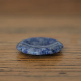 Blue Spot Jasper Crystal Flower Worry Stone