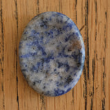 Blue Spot Jasper Crystal Worry Stone