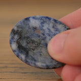 Blue Spot Jasper Crystal Worry Stone