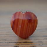 Carnelian Crystal Heart