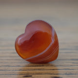 Carnelian Crystal Heart