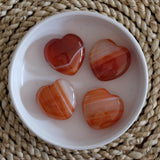 Carnelian Crystal Heart