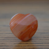 Carnelian Crystal Heart