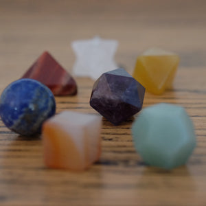 Chakra Crystal Geometry Set