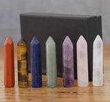 Chakra Slim Crystal Tower Set