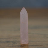 Chakra Slim Crystal Tower Set Rose Quartz