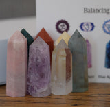 Chakra Crystal Tower Set