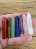 Chakra Slim Crystal Tower Set