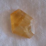 Citrine Crystal Faceted Tumbled Stone