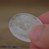 Clear Quartz Mini Worry Stone