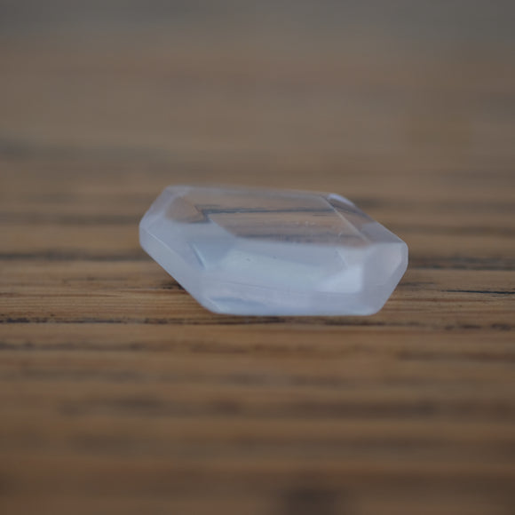 Clear Quartz Crystal Faceted Tumbled Stone