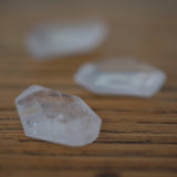 Clear Quartz Crystal Faceted Tumbled Stone