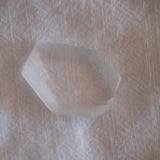 Clear Quartz Crystal Faceted Tumbled Stone