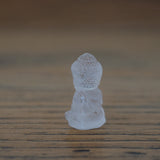 Clear Quartz Mini Crystal Buddha