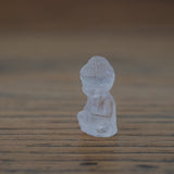 Clear Quartz Mini Crystal Buddha