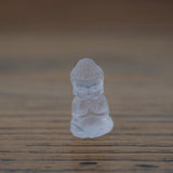 Clear Quartz Mini Crystal Buddha