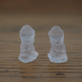 Clear Quartz Mini Crystal Buddha