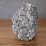 Clear Quartz with Pyrite Crystal Cluster