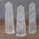 Clear Quartz Crystal Obelisk Tower