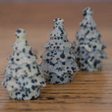 Dalmatian Jasper Crystal Christmas Tree