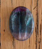 Fluorite Crystal Worry Stone