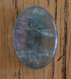 Fluorite Crystal Worry Stone