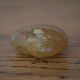 Golden Healer Quartz Crystal Heart