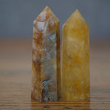 Golden Healer Quartz Crystal Tower