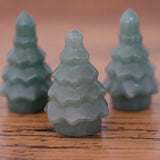 Green Aventurine Crystal Christmas Tree