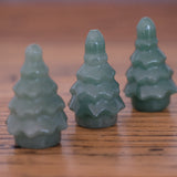 Green Aventurine Crystal Christmas Tree