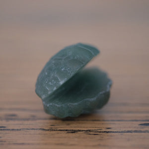 Green Aventurine Crystal Clam Shell