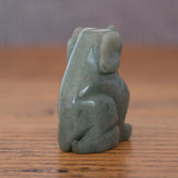 Green Aventurine Crystal Dog