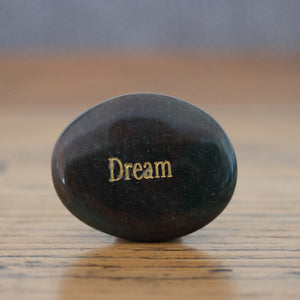 Green Aventurine Dream Inspirational Crystal Palm Stone