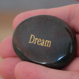 Green Aventurine Dream Inspirational Crystal Palm Stone