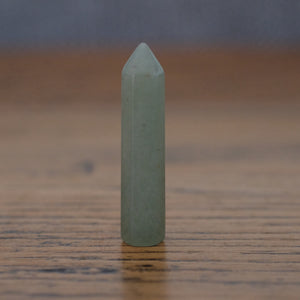 Green Aventurine Crystal Slim Mini Tower