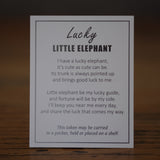 Lucky Little Elephant Token Card